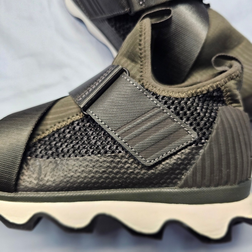 SOREL Kinetic Sneak Women 9 Alpine Tundra Olive Strap Sneakers NL2909-326 - Picture 5 of 8